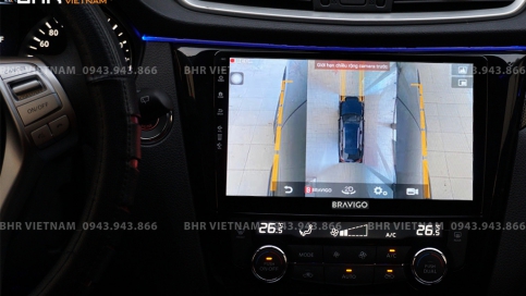 Màn hình DVD Android liền camera 360 xe Nissan Terra 2018 - nay | Bravigo Ultimate (6G+128G)  